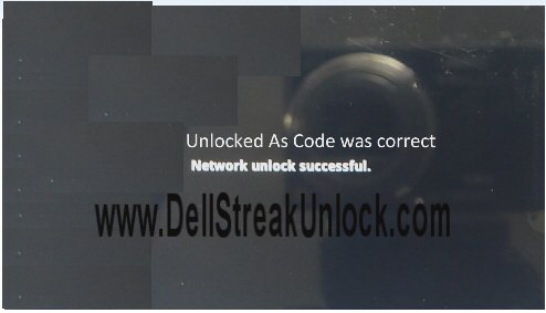Free Dell Streak Unlock Code Generator