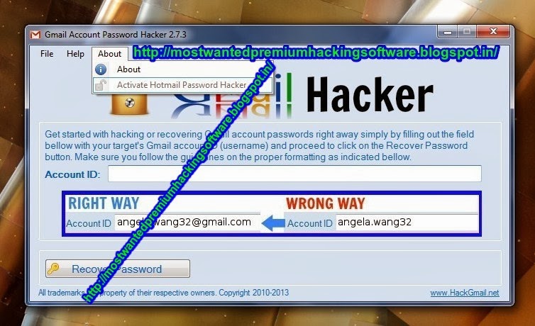 Fb password hacking software